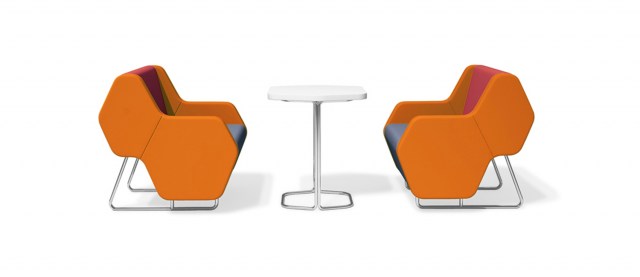 Hexa waiting chair