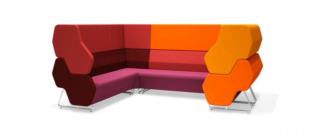 Hexa waiting chair